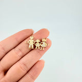 Herraje Familia 2.4 g / 1 in Oro Amarillo 18K