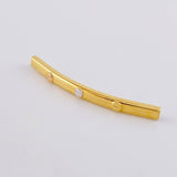 Herraje Tubular Tornillo 0.65 g / 1 1/2 in Tres Oros 18K