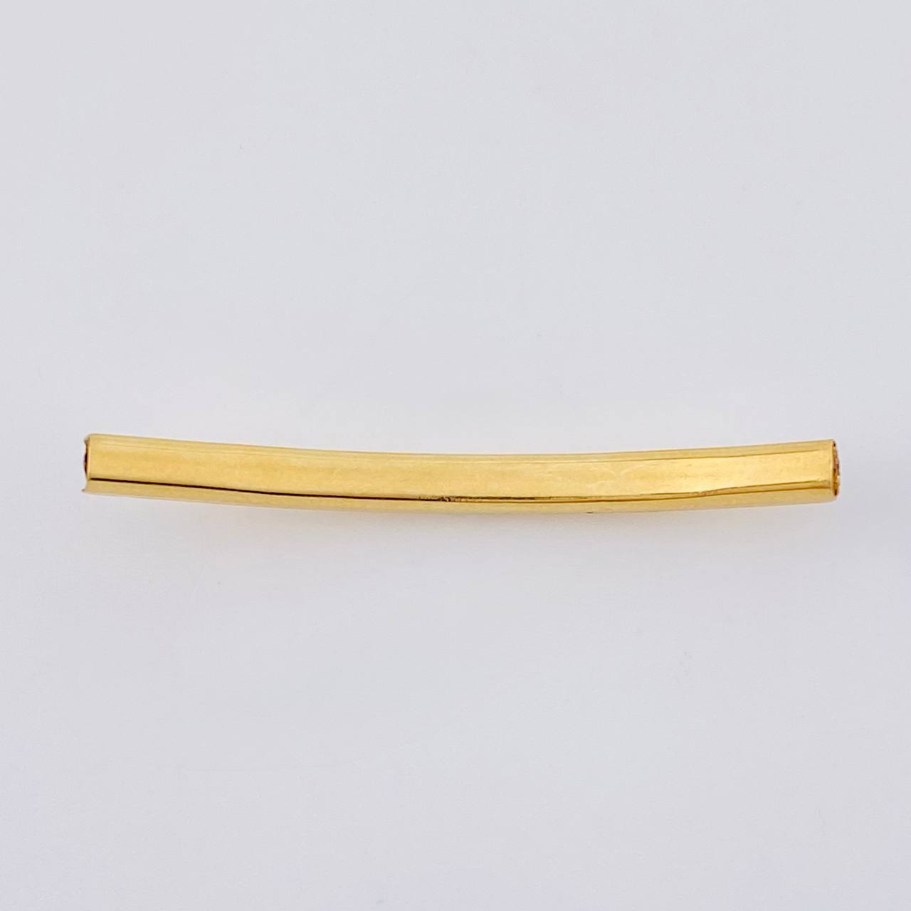 Herraje Tubular Tornillo 0.65 g / 1 1/2 in Tres Oros 18K