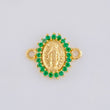 Charm Miraculous Virgin 0.85 g / 1/2 in 18K Yellow Gold
