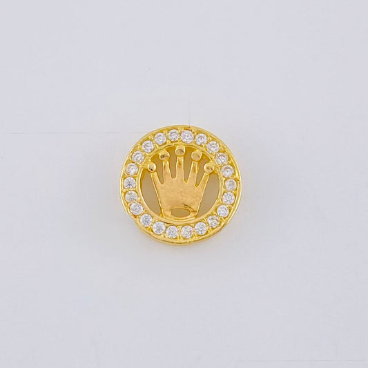 Herraje Tambor Corona 1.75 g / 1/2 in Oro Amarillo 18K