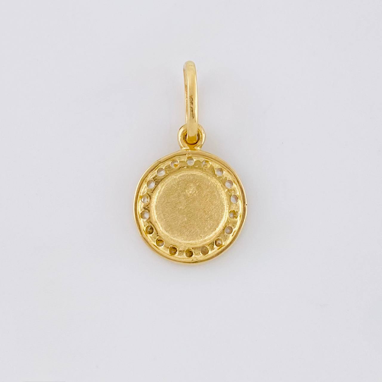 Pendant Crown 1.5 g / 3/4 in Yellow Gold 18K