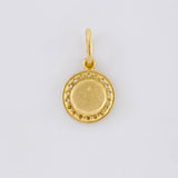 Pendant Crown 1.5 g / 3/4 in Yellow Gold 18K