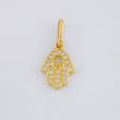Dije Mano Hamsa 0.85 g / 3/4 in Oro Amarillo 18K