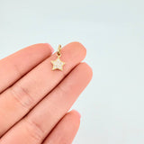Dije Estrella 0.55 g / 1/2 in Oro Amarillo 18K
