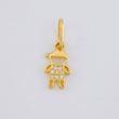 Dije Niño 1.05 g / 3/4 in Oro Amarillo 18K