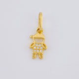 Dije Niño 1.05 g / 3/4 in Oro Amarillo 18K