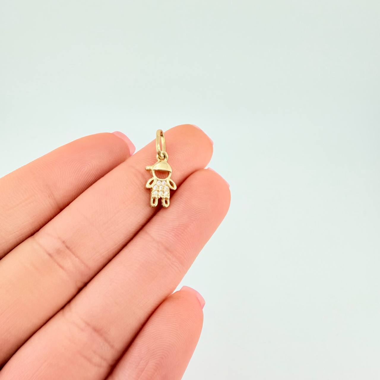 Dije Niño 1.05 g / 3/4 in Oro Amarillo 18K