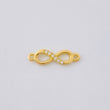 Herraje Infinito 0.75 g / 3/4 in Oro Amarillo 18K