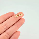 Herraje Infinito 0.75 g / 3/4 in Oro Amarillo 18K