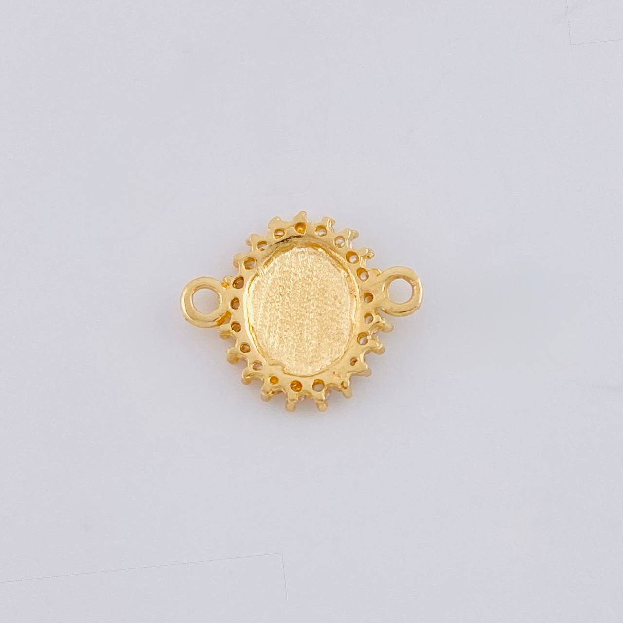Herraje Virgen Milagrosa 0.8 g / 1/2 in Oro Amarillo 18K