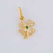 Dije Trebol 0.85 g / 3/4 in Oro Amarillo 18K