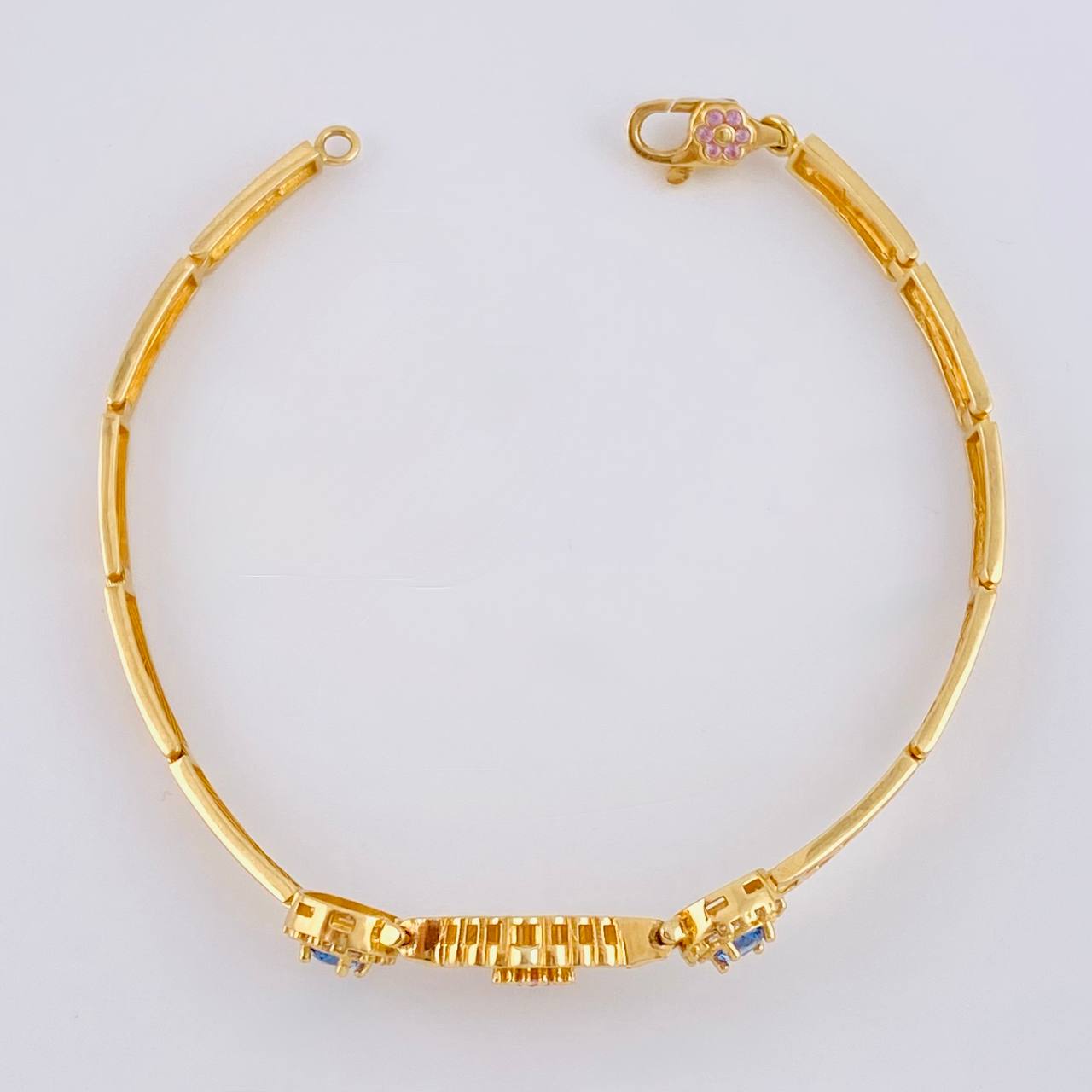 Imperial Sparkle Bracelet 13.2 g / 7 1/2 in / 3.9 mm 18K Yellow Gold
