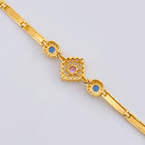 Imperial Sparkle Bracelet 13.2 g / 7 1/2 in / 3.9 mm 18K Yellow Gold