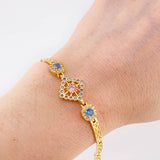 Imperial Sparkle Bracelet 13.2 g / 7 1/2 in / 3.9 mm 18K Yellow Gold