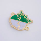 Herraje Deportivo Cali 2.65 g / 1 1/2 in Oro Amarillo 18K