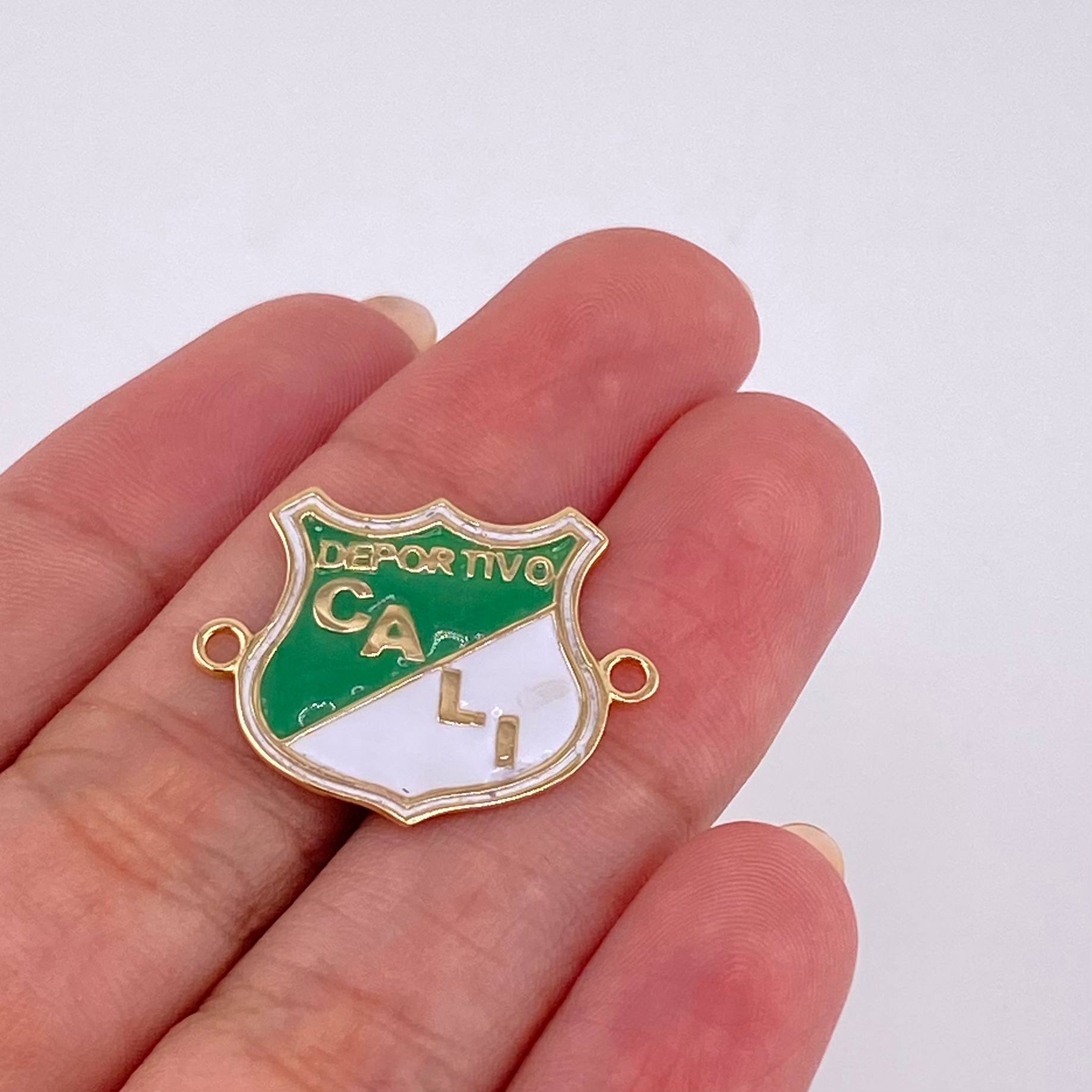 Herraje Deportivo Cali 2.65 g / 1 1/2 in Oro Amarillo 18K