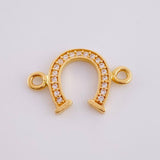 Herraje Herradura 0.85 g / 1 1/4 in Oro Amarillo 18K