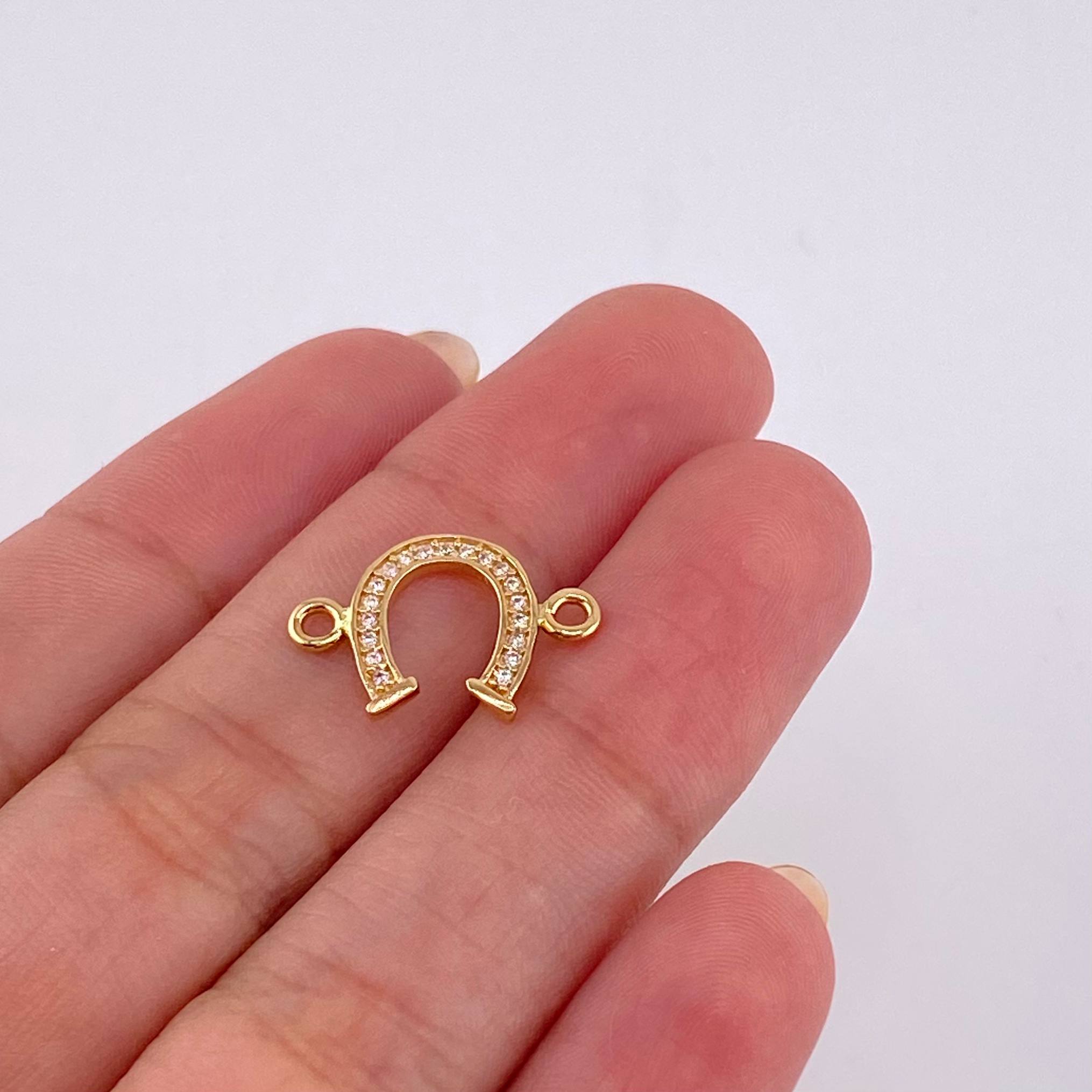 Herraje Herradura 0.85 g / 1 1/4 in Oro Amarillo 18K