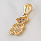Dije Oso Ts 1.65g / 3/4 in Oro Amarillo 18K