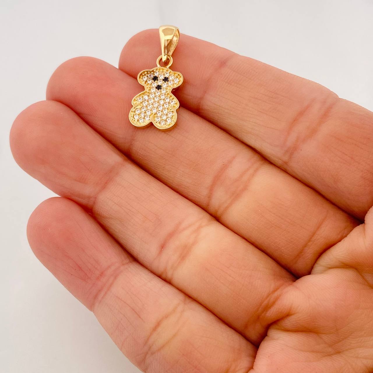 Dije Oso Ts 1.65g / 3/4 in Oro Amarillo 18K