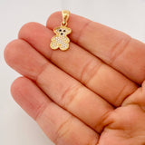 Dije Oso Ts 1.65g / 3/4 in Oro Amarillo 18K