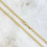 Cadena China 4.6gr / 45cm / 3.8mm Oro Amarillo +0 18K