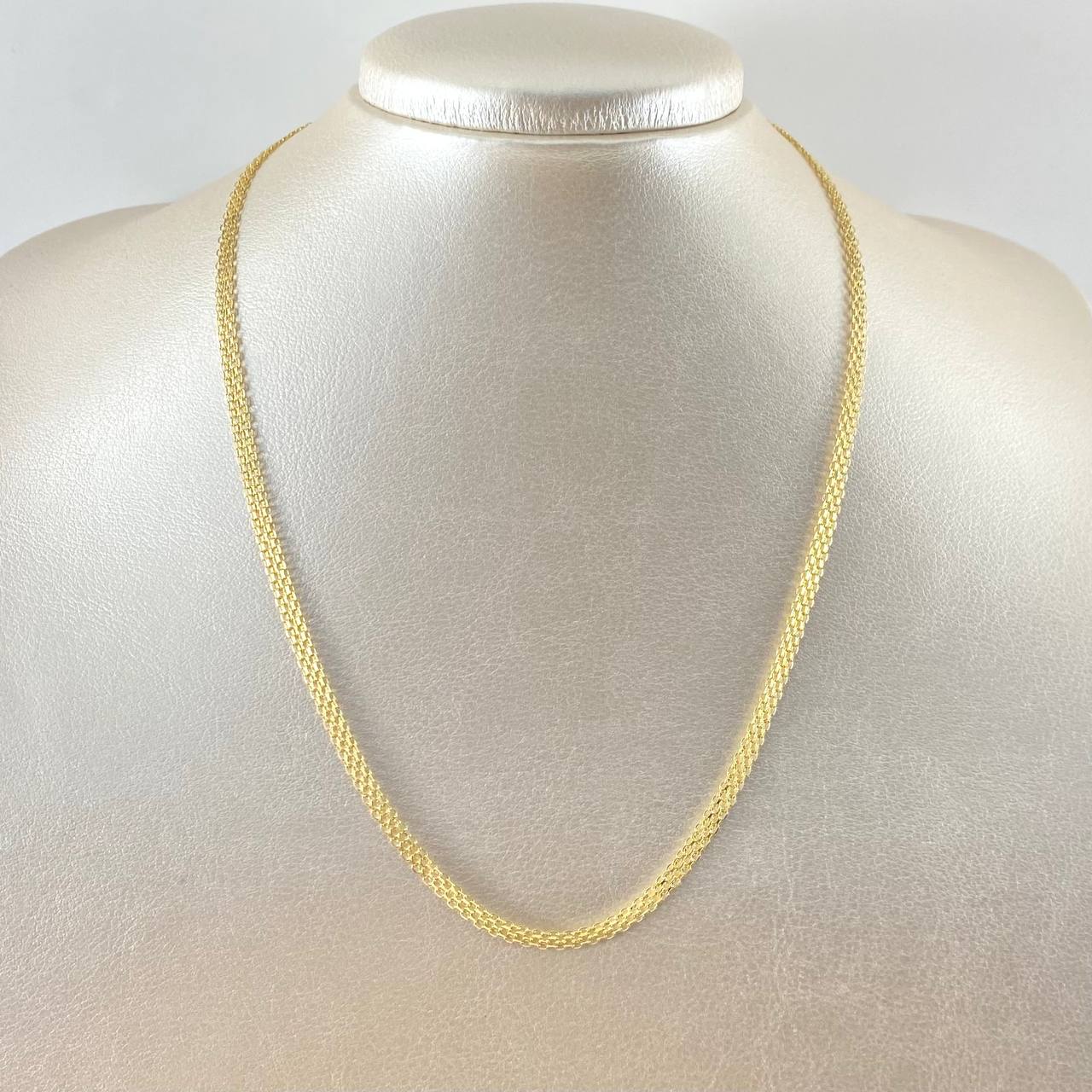 Cadena China 4.6gr / 45cm / 3.8mm Oro Amarillo +0 18K