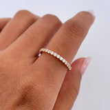 Churumbela Ring 1.35gr / Size 6 1/4 / 18K Yellow Gold &