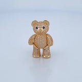 Pendant Articulated Bear Bow Tie 7.85gr / 2.7cm / 18K Yellow Gold &