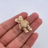 Pendant Articulated Bear Bow Tie 7.85gr / 2.7cm / 18K Yellow Gold &