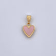 Pendant Heart 0.6gr / 1.7cm / 18K Yellow Gold &