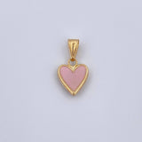Pendant Heart 0.6gr / 1.7cm / 18K Yellow Gold &