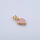 Pendant Heart 0.6gr / 1.7cm / 18K Yellow Gold &