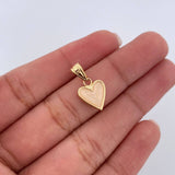 Dije Corazon 0.6gr / 1.7cm / Oro Amarillo 18K &