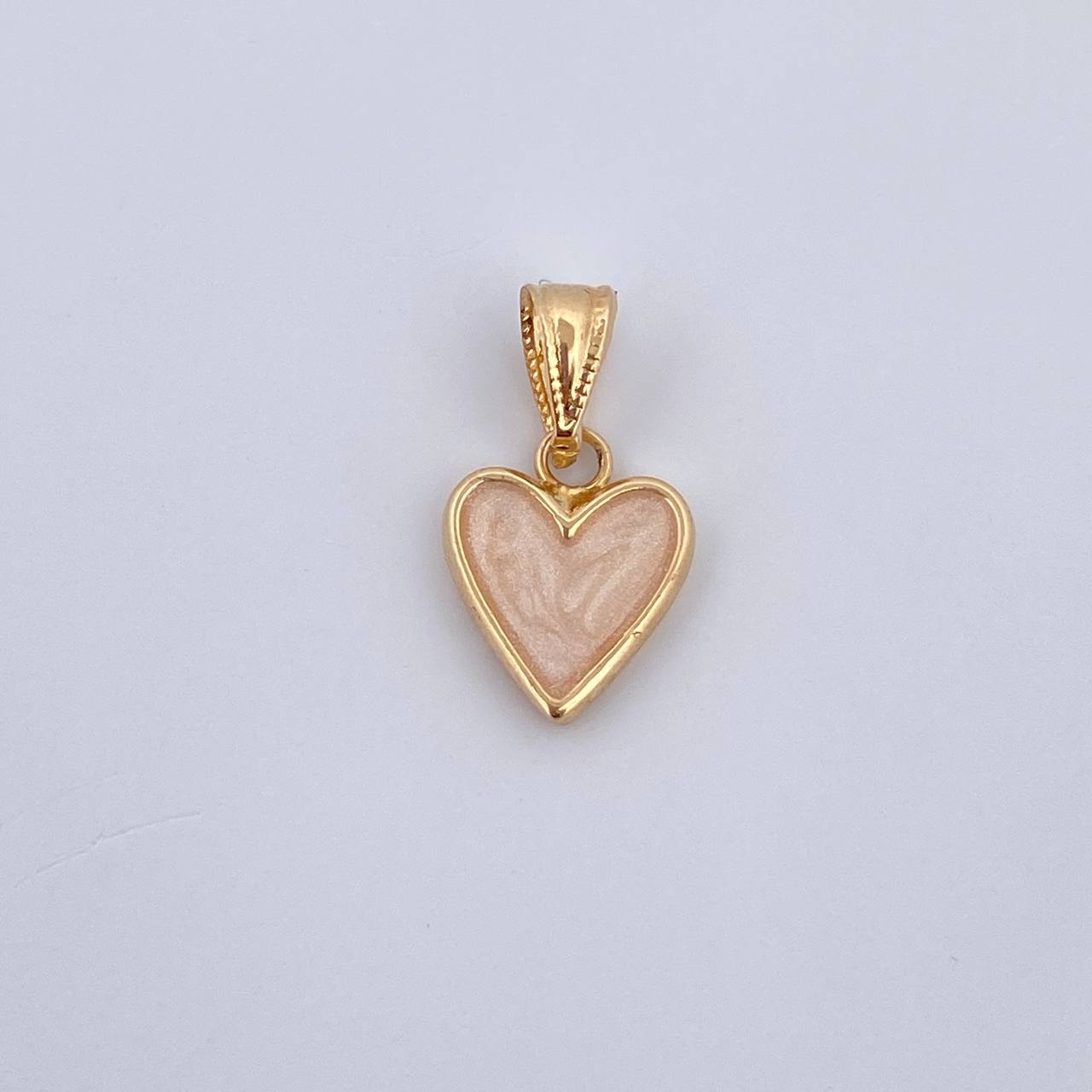 Dije Corazon 0.6gr / 1.7cm / Oro Amarillo 18K &