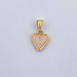 Dije Corazon 0.6gr / 1.7cm / Oro Amarillo 18K &