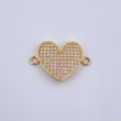 Charm Heart 2.2gr / 2.1cm / 18K Yellow Gold &