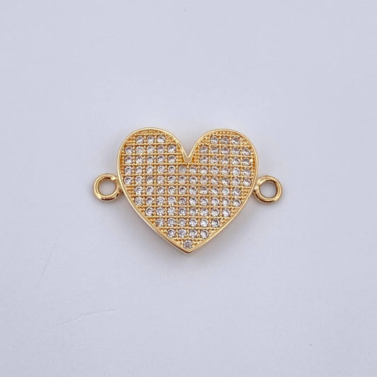 Charm Heart 2.2gr / 2.1cm / 18K Yellow Gold &