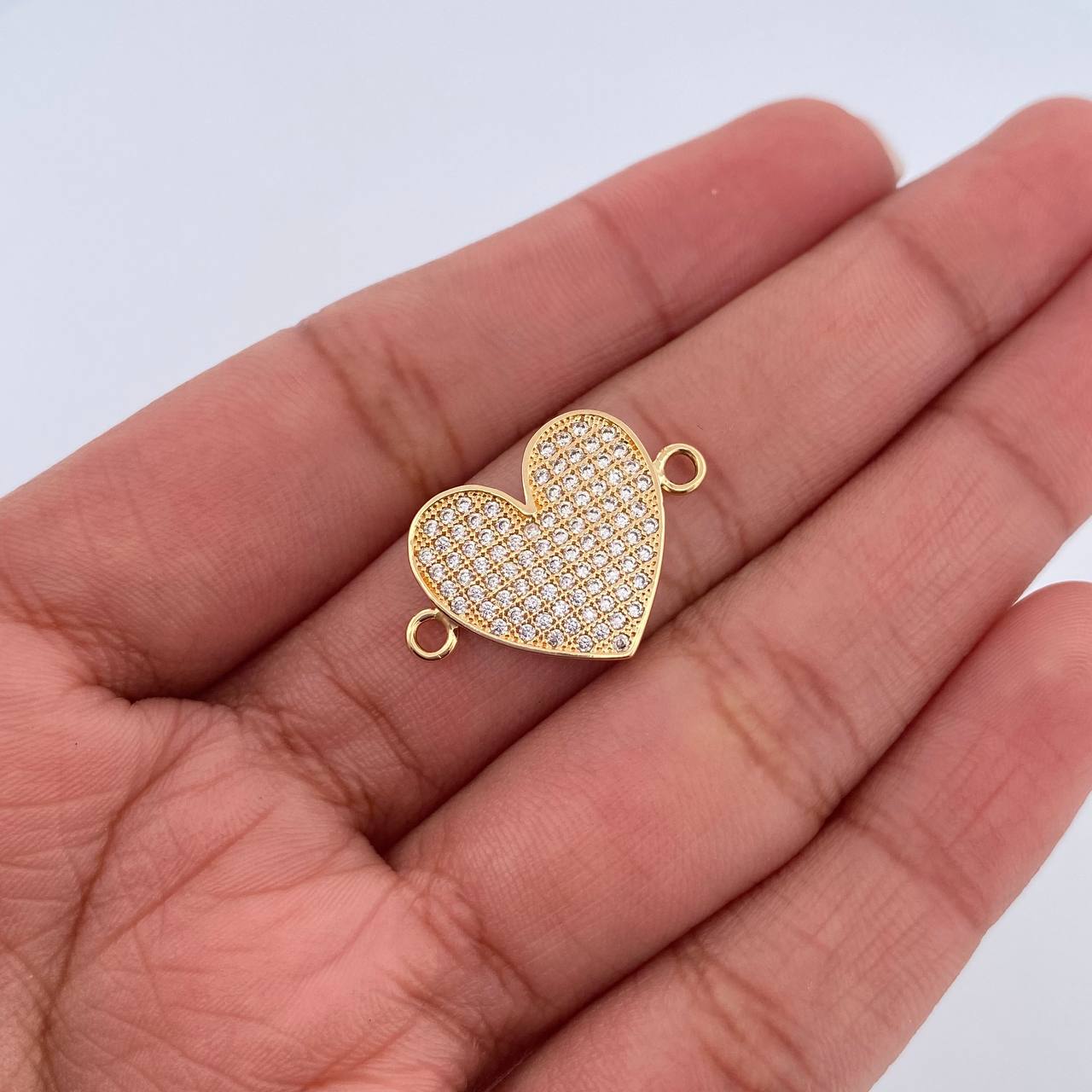 Charm Heart 2.2gr / 2.1cm / 18K Yellow Gold &