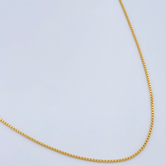 Cadena Veneciana 2.8gr / 45.5cm / Oro Amarillo +3 18K &