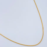 Cadena Veneciana 2.8gr / 45.5cm / Oro Amarillo +3 18K &