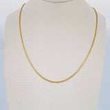 Cadena Veneciana 2.8gr / 45.5cm / Oro Amarillo +3 18K &