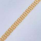 Bismark Bracelet 4.55gr / 7.1in / 18K Gold +1 18K &