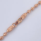 Cadena Militar 19.65gr / 70.5cm / Oro Rosa 18K &