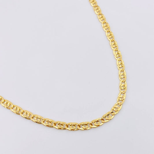 Cadena Lumachina 9gr / 23 1/2 in / 4.2mm Oro Amarillo +3 18K