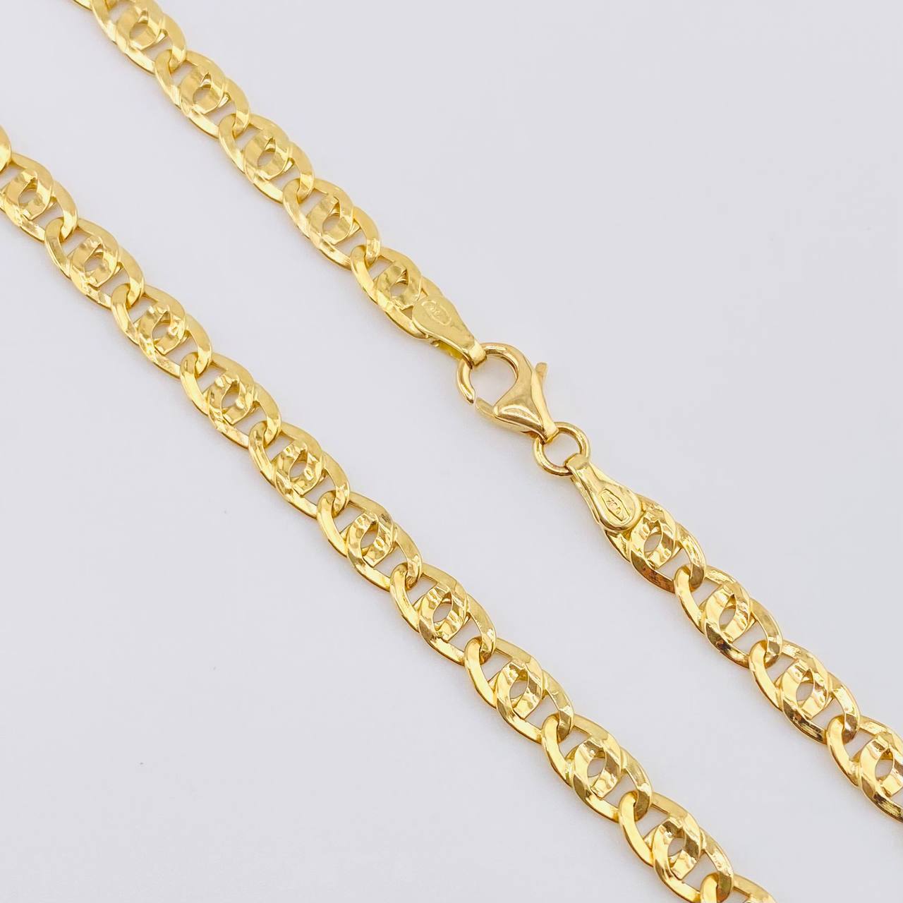 Cadena Lumachina 9gr / 23 1/2 in / 4.2mm Oro Amarillo +3 18K