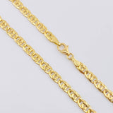 Cadena Lumachina 9gr / 23 1/2 in / 4.2mm Oro Amarillo +3 18K