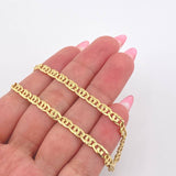 Cadena Lumachina 9gr / 23 1/2 in / 4.2mm Oro Amarillo +3 18K