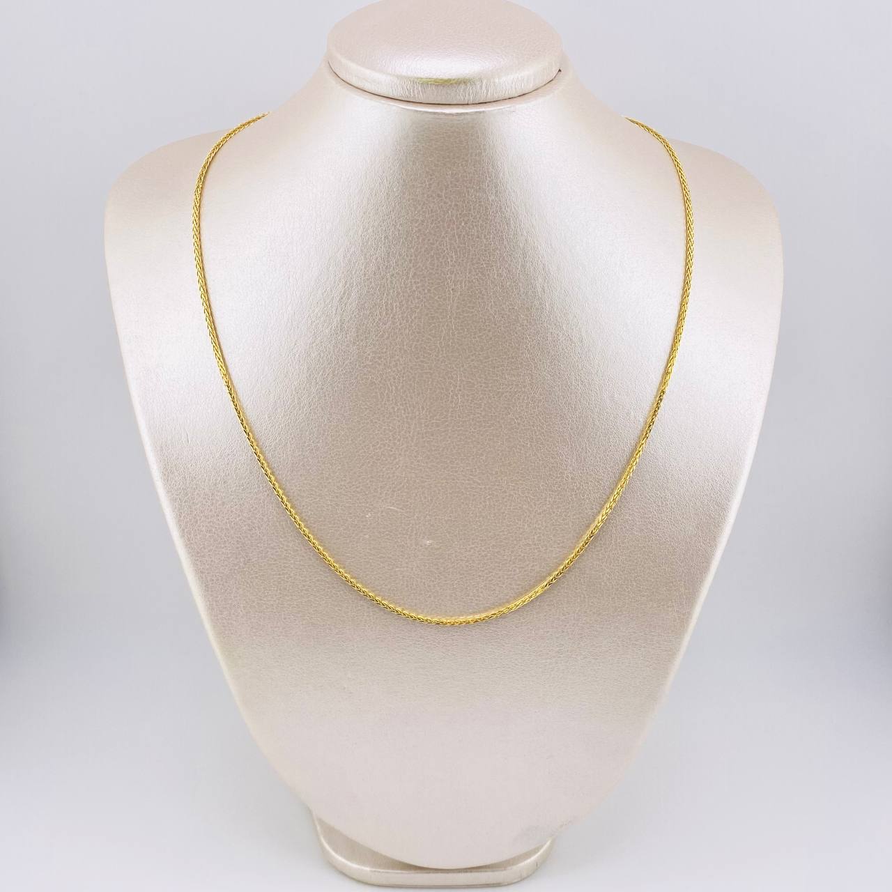 Franco Chain 3.7gr / 19 3/4 in / 1.4mm 18K Yellow Gold +3 ©